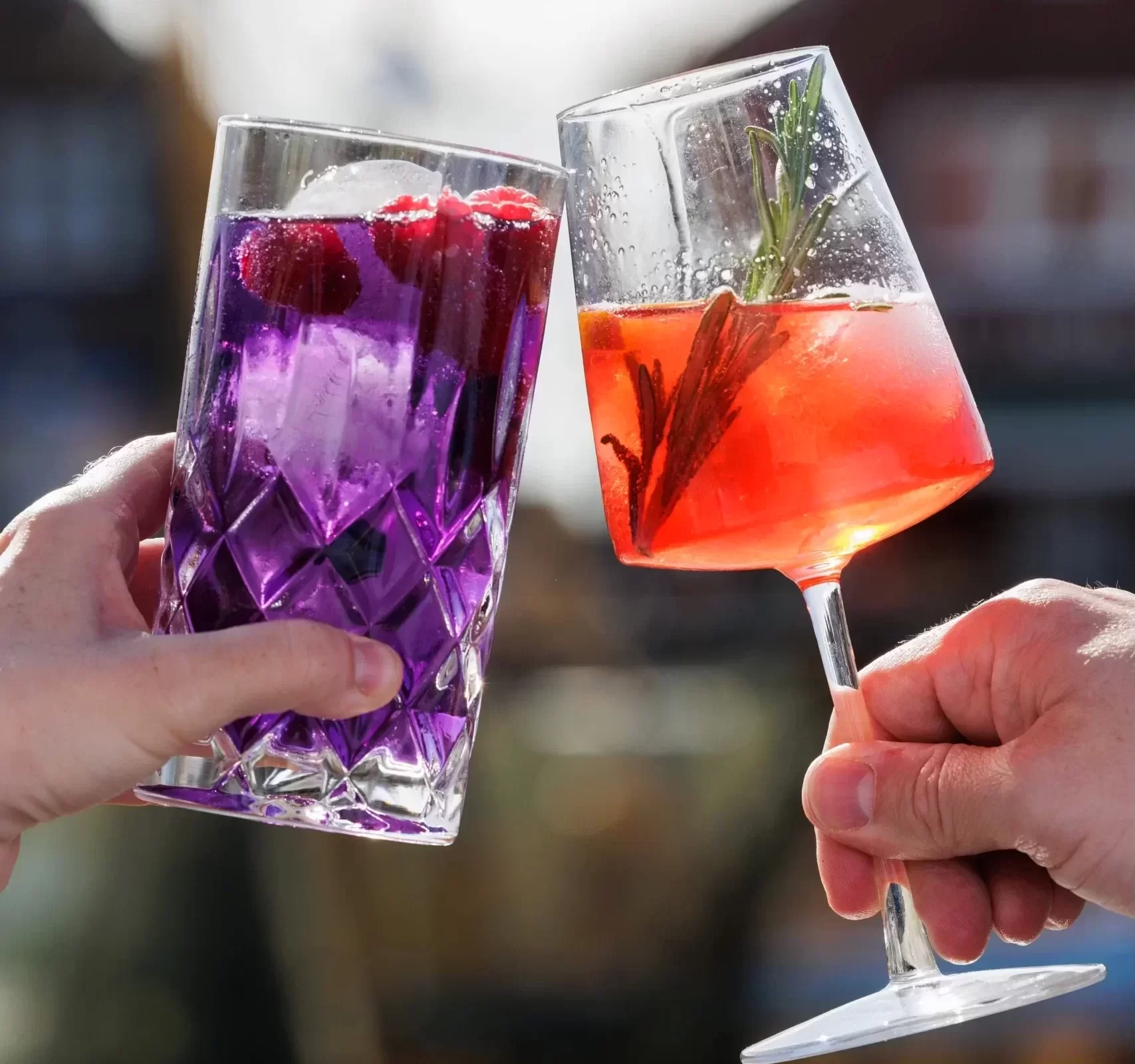 Leckere Drinks auf Janssen's Terrasse